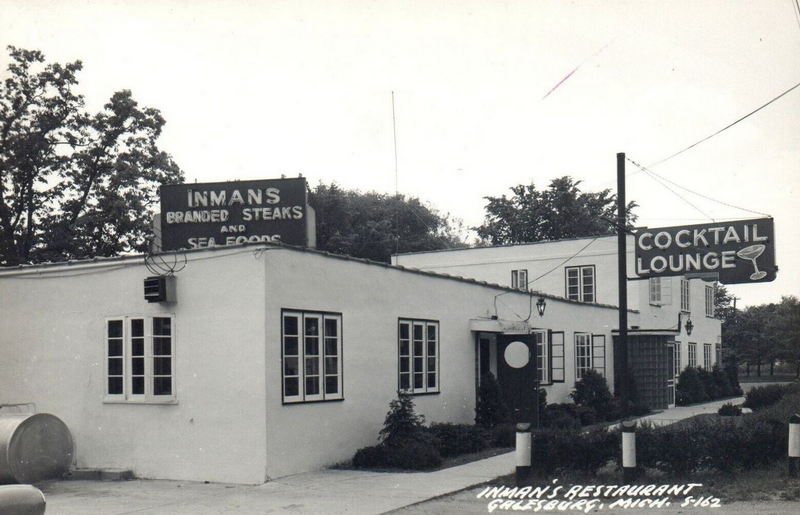 Inmans Restaurant - Vintage Postcard (newer photo)